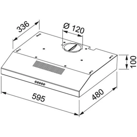 Franke 300.0608.760 ADIGE 60 XS Cappa A Parete Filtrante Classe Energetica C Sottopensile Portata 180 Mⁿ/h 3 Velocita' 60 Cm Inox Satinato 4 Franke 300.0608.760 ADIGE 60 XS Cappa A Parete Filtrante Classe Energetica C Sottopensile Portata 180 Mⁿ/h 3 Velocita' 60 Cm Inox Satinato - immagine 2