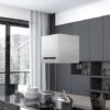 Nova Cappa Da Cucina Ad Isola Sospesa LCD Con Sensore Acciaio Cappa Elegante Vari Dimensioni Dimensioni : 37 Cm -Negozio Di Elettrodomestici 42227661 1