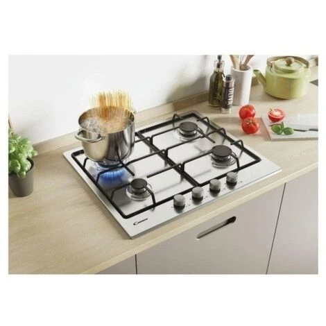 Candy CEL6PBRX Serie Timeless Piano Cottura A Gas 4 Zone 60 Cm Inox 3 Candy CEL6PBRX Serie Timeless Piano Cottura A Gas 4 Zone 60 Cm Inox - immagine 2