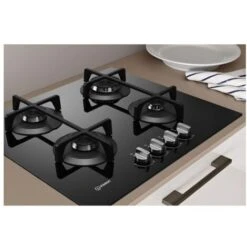 Indesit ING 61T/BK Piano Cottura A Gas 4 Zone Griglietin Ghisa 59 Cm Nero 10 Indesit ING 61T/BK Piano Cottura A Gas 4 Zone Griglietin Ghisa 59 Cm Nero -Negozio Di Elettrodomestici 50194676 4