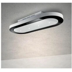 Baraldi 01UNKFR120WH90 Cappa Da Soffitto Unika Free Classe Energetica A 4 Velocita' Filtrante Comandi Da Remoto Con Telecomando E Smartphone 120 Cm Bianco