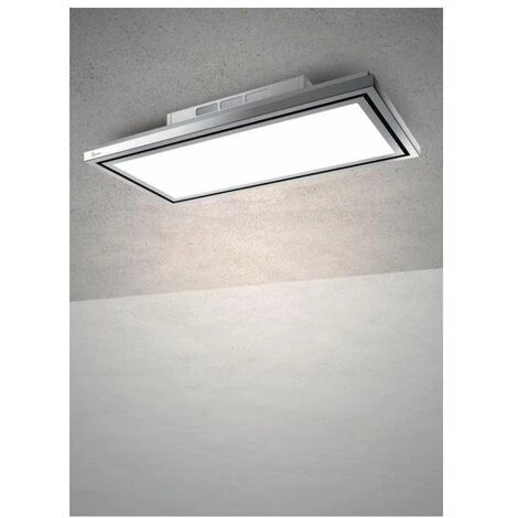Baraldi 1FLEFR090STW90 Cappa Da Soffitto Flexia Free Classe Energetica A 4 Velocita' Comandi Da Remoto Con Telecomando 90 Cm Bianco/Inox 3 Baraldi 1FLEFR090STW90 Cappa Da Soffitto Flexia Free Classe Energetica A 4 Velocita' Comandi Da Remoto Con Telecomando 90 Cm Bianco/Inox