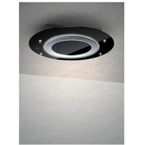 Baraldi 01CMTFR090STB90 Cappa A Soffitto Comet Free Classe Energetica A 4 Velocita' Comandi Da Remoto Con Telecomando 90 Cm Nero/Inox 3 Baraldi 01CMTFR090STB90 Cappa A Soffitto Comet Free Classe Energetica A 4 Velocita' Comandi Da Remoto Con Telecomando 90 Cm Nero/Inox