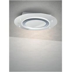 Baraldi 01CMTFR090STW90 Cappa Da Soffitto Filtrante Comet Free Classe Energetica A 4 Velocita' Comandi Da Remoto Con Telecomando 90 Cm Bianco/Inox