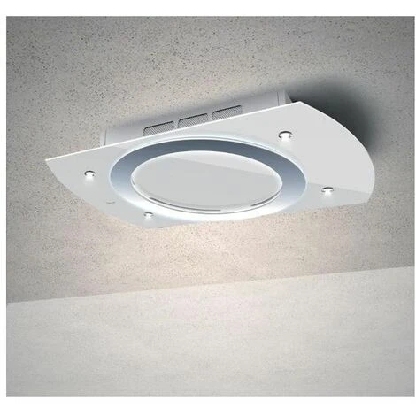 Baraldi 01NIMFR090STW90 Cappa Da Soffitto Nima Free Classe Energetica A 4 Velocita' Comandi Da Remoto Con Telecomandoe Smartphone 90 Cm Bianco/Inox 3 Baraldi 01NIMFR090STW90 Cappa Da Soffitto Nima Free Classe Energetica A 4 Velocita' Comandi Da Remoto Con Telecomandoe Smartphone 90 Cm Bianco/Inox