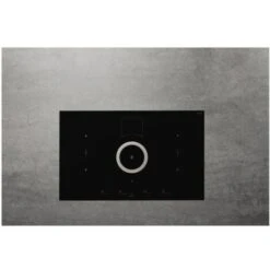 Elica NIKOLATESLA SWITCH BL/F/80 Piano Cottura Aspirante A Induzione Con Cappa Filtrante Integrata 4 Zone 83 Cm Comandi Touch Control 550 M3/h Vetro Nero PRF0146210A