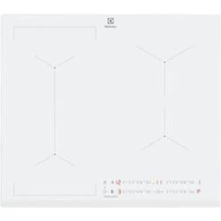 Electrolux EIL63443BW Serie 600 Bridge Piano Cottura A Induzione In Vetroceramica 4 Zone Comandi Slider Touch 60 Cm Bianco