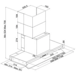 Silverline 3129.6 Cappa Ad Incasso Aspirante/Filtrante Anticondensa Classe Energetica A 3 Velocità Portata 620 Mⁿ/h 60cm Inox -Negozio Di Elettrodomestici 50911706 2