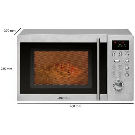 Clatronic Forno A Microonde In Acciaio Inox Da 20L 800w MWG 778 U 6 Clatronic Forno A Microonde In Acciaio Inox Da 20L 800w MWG 778 U - immagine 4