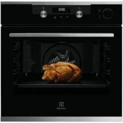 Electrolux KOCDH70X Serie 700 Forno Elettrico Multifunzione A Vapore Capacita' 72 Litri Classe Energetica A+ 10 Programmi 60 Cm Nero/Acciaio Inossidabile