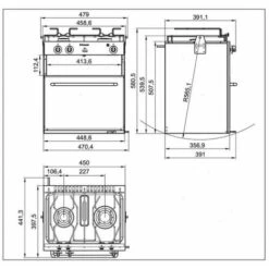 Cucina Dometic Starlight 2 Fuochi 9 Cucina Dometic Starlight 2 Fuochi -Negozio Di Elettrodomestici 55923434 4