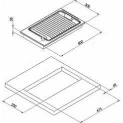 Piano Barbeque El Pb1327 500X300 -Negozio Di Elettrodomestici 55923468 3