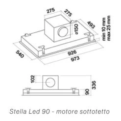 Falmec Cappa Cucina Design Stella Soffitto 90 Cm Acciaio Inox 9 Falmec Cappa Cucina Design Stella Soffitto 90 Cm Acciaio Inox -Negozio Di Elettrodomestici 55948205 4