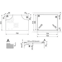 Smeg Piano Cottura Induzione / Gas Classica PM3743D 75 Cm Nero 7 Smeg Piano Cottura Induzione / Gas Classica PM3743D 75 Cm Nero -Negozio Di Elettrodomestici 58223906 3