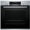 Bosch HRA5380S1 Serie 6 Forno Elettrico Da Incasso A Vapore Capacita' 71 Litri Classe Energetica A 30 Programmi Aria Calda 3D 56 Cm Acciaio Inossidabile