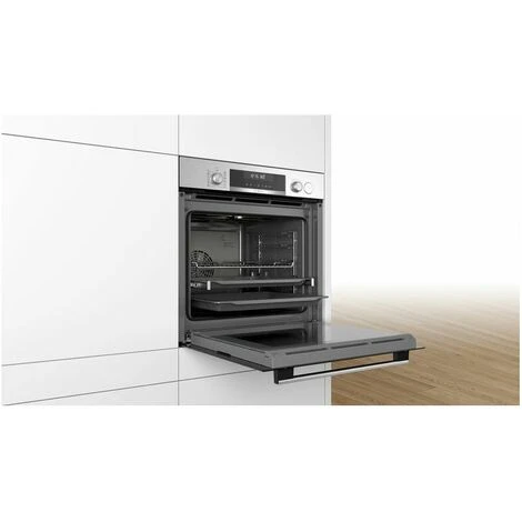 Bosch HRA5380S1 Serie 6 Forno Elettrico Da Incasso A Vapore Capacita' 71 Litri Classe Energetica A 30 Programmi Aria Calda 3D 56 Cm Acciaio Inossidabile 5 Bosch HRA5380S1 Serie 6 Forno Elettrico Da Incasso A Vapore Capacita' 71 Litri Classe Energetica A 30 Programmi Aria Calda 3D 56 Cm Acciaio Inossidabile - immagine 3