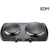 Fornello Elettrico Nero 1400w 2 Fuochi Ce/a13 46,5x26x8,5cm Edm -Negozio Di Elettrodomestici 59413904 1