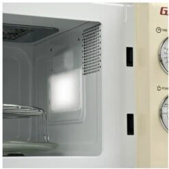 Girmi FM2105 Design Vintage Forno A Microonde Con Grill Capacità 20 Litri Potenza 700+800W 3 Modalità Di Cottura Crema 11 Girmi FM2105 Design Vintage Forno A Microonde Con Grill Capacità 20 Litri Potenza 700+800W 3 Modalità Di Cottura Crema -Negozio Di Elettrodomestici 59675445 5