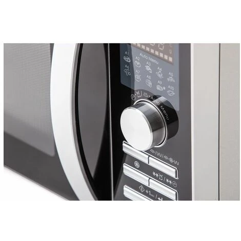 Sharp R-843 INW Forno Microonde Con Grill Con Aria Calda Capacità 25 Litri Potenza 900W 10 Programmi Automatici Argento 5 Sharp R-843 INW Forno Microonde Con Grill Con Aria Calda Capacità 25 Litri Potenza 900W 10 Programmi Automatici Argento - immagine 3