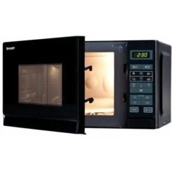 Sharp R-242 BKW Forno A Microonde Capacità 20 Litri Potenza 800W 8 Programmi Automatici 11 Livelli Di Potenza Nero 7 Sharp R-242 BKW Forno A Microonde Capacità 20 Litri Potenza 800W 8 Programmi Automatici 11 Livelli Di Potenza Nero -Negozio Di Elettrodomestici 59677256 3