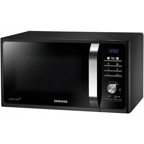Samsung MG23F302TAK Healthy Cooking Forno A Microonde Con Grill Capacita' 23 Litri Potenza 800 W Display LED Nero 4 Samsung MG23F302TAK Healthy Cooking Forno A Microonde Con Grill Capacita' 23 Litri Potenza 800 W Display LED Nero - immagine 2