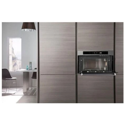Whirlpool AMW 731 IX Forno A Microonde Da Incasso Con Grill Capacita' 31 Litri Potenza 1000 W Funzione DualCrisp Jet DeFrost Display Digitale Acciaio Inox 5 Whirlpool AMW 731 IX Forno A Microonde Da Incasso Con Grill Capacita' 31 Litri Potenza 1000 W Funzione DualCrisp Jet DeFrost Display Digitale Acciaio Inox - immagine 3