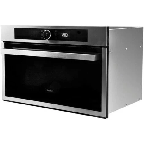 Whirlpool AMW 731 IX Forno A Microonde Da Incasso Con Grill Capacita' 31 Litri Potenza 1000 W Funzione DualCrisp Jet DeFrost Display Digitale Acciaio Inox 7 Whirlpool AMW 731 IX Forno A Microonde Da Incasso Con Grill Capacita' 31 Litri Potenza 1000 W Funzione DualCrisp Jet DeFrost Display Digitale Acciaio Inox - immagine 5