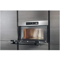 Whirlpool AMW 730/IX Forno A Microonde Da Incasso Capacita' 31 Litri Potenza 100 W 6 Senso Funzione Crisp E Grill Acciaio Inox -Negozio Di Elettrodomestici 59678722 3