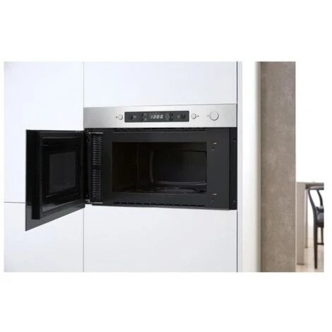 Whirlpool AMW 442/IX Forno A Microonde Da Incasso Combinato Capacita' 22 Litri Potenza 750 W Funzione DualCrisp Jet Start Jet DeFrost Display Digitale Acciaio Inox 4 Whirlpool AMW 442/IX Forno A Microonde Da Incasso Combinato Capacita' 22 Litri Potenza 750 W Funzione DualCrisp Jet Start Jet DeFrost Display Digitale Acciaio Inox - immagine 2