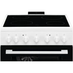 Electrolux LKR620002W Cucina Elettrica Con Piano In Vetroceramica 4 Zone Forno Elettrico Multifunzione Classe Energetica A 60x60 Cm Bianco -Negozio Di Elettrodomestici 59741688 5