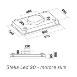 Falmec Cappa Cucina Design Stella Soffitto 90 Cm Bianco 8 Falmec Cappa Cucina Design Stella Soffitto 90 Cm Bianco -Negozio Di Elettrodomestici 60388657 3