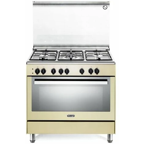 DeLonghi De Longhi PEMC 96 ED Linea Premium Cucina A Gas Libera Installazione Forno Elettrico 5 Fuochi Classe Energetica A Bruciatore Tripla Corona Vano Scaldavivande 9 Funzioni 90 Cm Crema 2 DeLonghi De Longhi PEMC 96 ED Linea Premium Cucina A Gas Libera Installazione Forno Elettrico 5 Fuochi Classe Energetica A Bruciatore Tripla Corona Vano Scaldavivande 9 Funzioni 90 Cm Crema