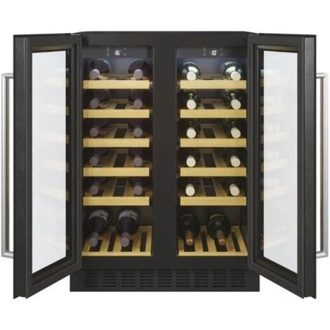 Candy CCVB 60D/1 Cantinetta Vino 38 Bottiglie Classe Energetica G Ripiani In Legno Illuminazione A Led Controllo Digitale 81 Cm Nero 6 Candy CCVB 60D/1 Cantinetta Vino 38 Bottiglie Classe Energetica G Ripiani In Legno Illuminazione A Led Controllo Digitale 81 Cm Nero - immagine 4