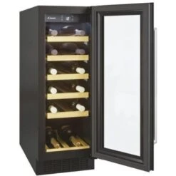 Candy CCVB 30/1 DiVino Cantinetta Vino 20 Bottiglie Classe Energetica F 6 Ripiani In Legno 81 Cm Nero -Negozio Di Elettrodomestici 60620897 3