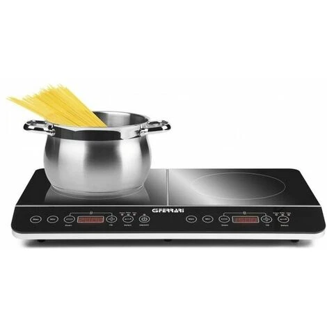 G3 Ferrari G10047 Hi-Tech Chef Piastra Fornello A Induzione Doppio Timer 180 Minuti Potenza 3500 Watt Display Digitale Temperatura Regolabile 60 Cm 5 G3 Ferrari G10047 Hi-Tech Chef Piastra Fornello A Induzione Doppio Timer 180 Minuti Potenza 3500 Watt Display Digitale Temperatura Regolabile 60 Cm - immagine 3