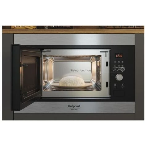 Hotpoint MF20G IX HA Microonde Con Grill Capacità 20 Litri Potenza 800W Apertura Con Pulsante A Bandiera Auto Cook Scongelamento Nero/Acciaio Inox 5 Hotpoint MF20G IX HA Microonde Con Grill Capacità 20 Litri Potenza 800W Apertura Con Pulsante A Bandiera Auto Cook Scongelamento Nero/Acciaio Inox - immagine 3