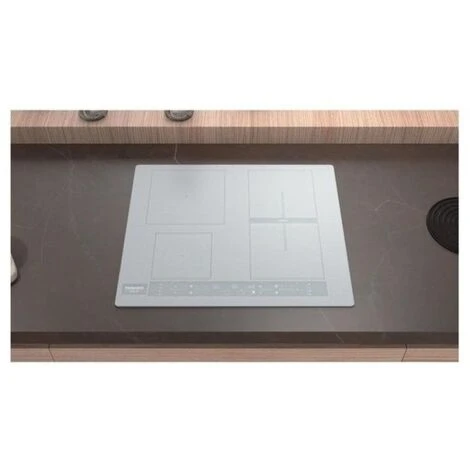 Hotpoint HB 8460B NE/W Piano Cottura Ad Induzione 4 Zone 9 Livelli Di Potenza + Booster Combi Duo Blocco Comandi Adattatore Di Potenza 59cm Bianco 4 Hotpoint HB 8460B NE/W Piano Cottura Ad Induzione 4 Zone 9 Livelli Di Potenza + Booster Combi Duo Blocco Comandi Adattatore Di Potenza 59cm Bianco - immagine 2