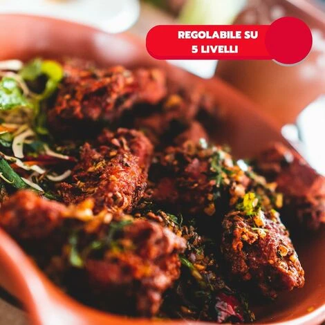 Ardes Fornello Elettrico Con 2 Piastre 2500W Nero 6 Ardes Fornello Elettrico Con 2 Piastre 2500W Nero - immagine 4