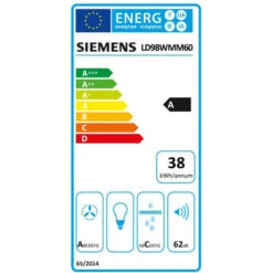 Cappa Da Lavoro 91cm 519m3/h Nera - Ld98wmm60 - Siemens -Negozio Di Elettrodomestici 62937354 2