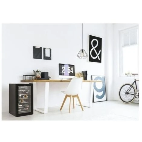 Candy CWC 021 M/N DiVino Cantinetta Vino 21 Bottiglie Classe Energetica G 6 Ripiani Cromati + 1 Wine Rack 70 Cm Nero 4 Candy CWC 021 M/N DiVino Cantinetta Vino 21 Bottiglie Classe Energetica G 6 Ripiani Cromati + 1 Wine Rack 70 Cm Nero - immagine 2