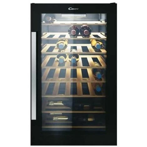 Candy CWC 154 EEL/N Vino Cantina 41 Bottiglie Classe Energetica G (A) 6 Ripiani In Legno + 1 Wine Rack Wifi 85 Cm Nero 4 Candy CWC 154 EEL/N Vino Cantina 41 Bottiglie Classe Energetica G (A) 6 Ripiani In Legno + 1 Wine Rack Wifi 85 Cm Nero - immagine 2