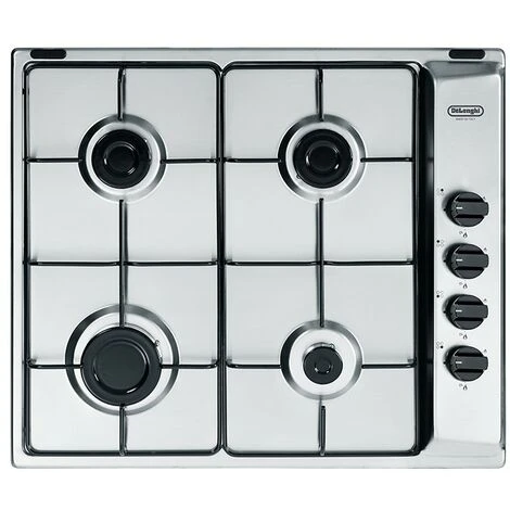 Delonghi YAL 46 ASV Piano Cottura Gas 4 Fornelli 58 Cm Acciaio Inossidabile 3 Delonghi YAL 46 ASV Piano Cottura Gas 4 Fornelli 58 Cm Acciaio Inossidabile