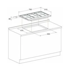 Hotpoint PCN 750 T (AN) R /HA Piano Cottura Gas 5 Fornelli 75 Cm Antracite 9 Hotpoint PCN 750 T (AN) R /HA Piano Cottura Gas 5 Fornelli 75 Cm Antracite -Negozio Di Elettrodomestici 64504910 4
