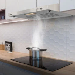 CIARRA 60cm Cappa Da Cucina Integrata: 220m³/h Estrazione, Filtro A Carbone E Grasso -Negozio Di Elettrodomestici 64996412 5