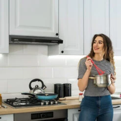 CIARRA 60cm Cappa Da Cucina Integrata CBCB6903 - Nero: 220m³/h Estrazione, 3 Livelli Di Potenza 11 CIARRA 60cm Cappa Da Cucina Integrata CBCB6903 - Nero: 220m³/h Estrazione, 3 Livelli Di Potenza -Negozio Di Elettrodomestici 64996417 5