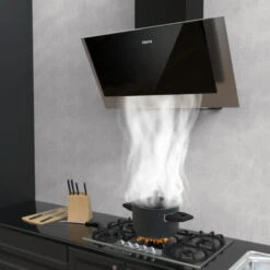 CIARRA Cappa Ad Angolo 60cm Con Aspirazione A 3 Velocità 736CBK60 - Nero Silenziosa E Facile Da Pulire 9 CIARRA Cappa Ad Angolo 60cm Con Aspirazione A 3 Velocità 736CBK60 - Nero Silenziosa E Facile Da Pulire -Negozio Di Elettrodomestici 64996430 3