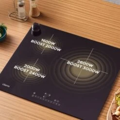 CIARRA - Piano Cottura A Induzione Incasso 3 Zone Con Boost - 6200 W Totali - Controllo Touch - Funzione Di Sicurezza - Colore Nero 10 CIARRA - Piano Cottura A Induzione Incasso 3 Zone Con Boost - 6200 W Totali - Controllo Touch - Funzione Di Sicurezza - Colore Nero -Negozio Di Elettrodomestici 64996440 4