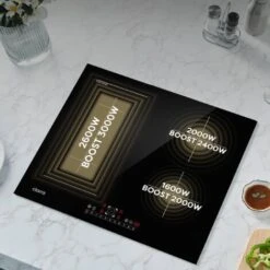 CIARRA Piano Cottura A Induzione Da Incasso A 4 Zone Con Boost E Flexzone - Nero (CD4BFBIH) 7500W 9 CIARRA Piano Cottura A Induzione Da Incasso A 4 Zone Con Boost E Flexzone - Nero (CD4BFBIH) 7500W -Negozio Di Elettrodomestici 64996454 3