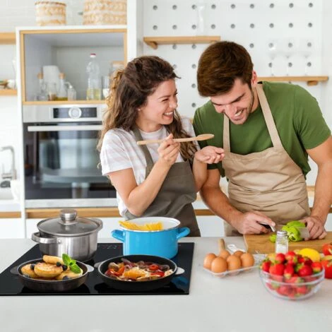 CIARRA Piano Cottura A Induzione Da Incasso A 4 Zone Con Boost E Flexzone - Nero (CD4BFBIH) 7500W 7 CIARRA Piano Cottura A Induzione Da Incasso A 4 Zone Con Boost E Flexzone - Nero (CD4BFBIH) 7500W - immagine 5