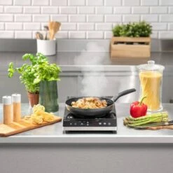 Piastra A Induzione Portatile Fornello Piano Cottura Induzione 60-240 °C 2x22 Cm 8 Piastra A Induzione Portatile Fornello Piano Cottura Induzione 60-240 °C 2x22 Cm -Negozio Di Elettrodomestici 65342013 3